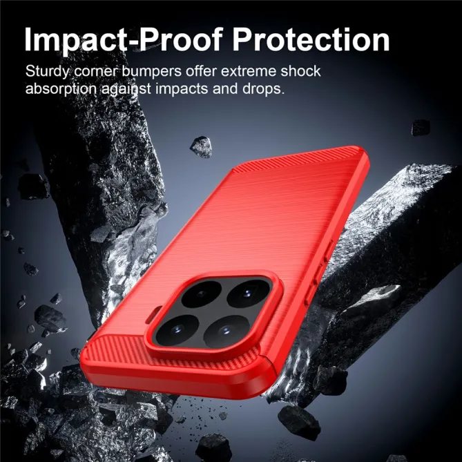 Coque Xiaomi 17T Pro Effet Brossé Carbone