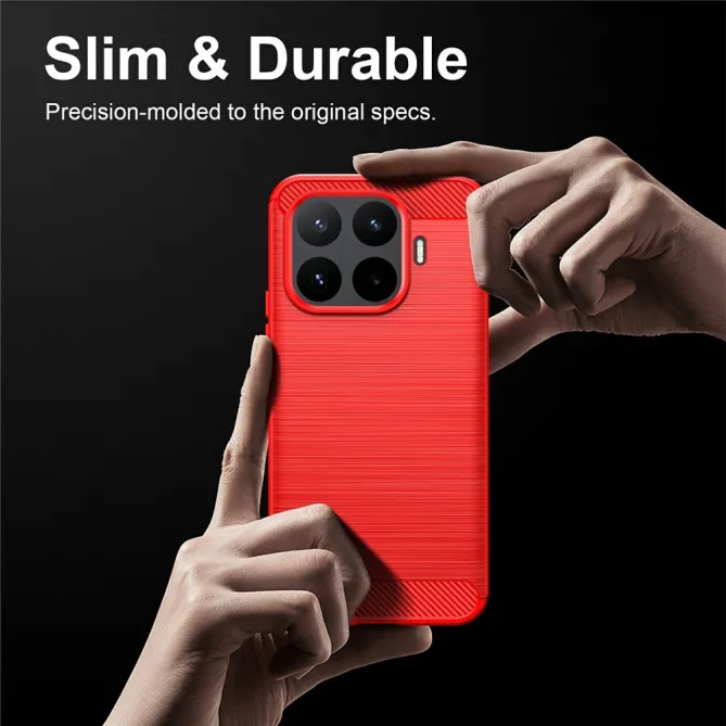 Coque Xiaomi 17T Pro Effet Brossé Carbone
