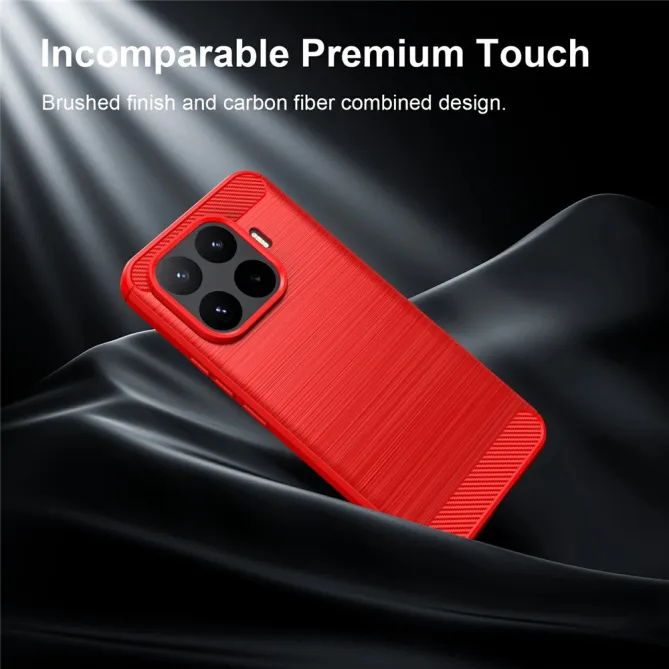 Coque Xiaomi 17T Pro Effet Brossé Carbone