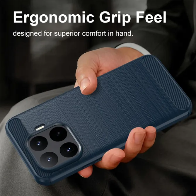 Coque Xiaomi 17T Pro Effet Brossé Carbone