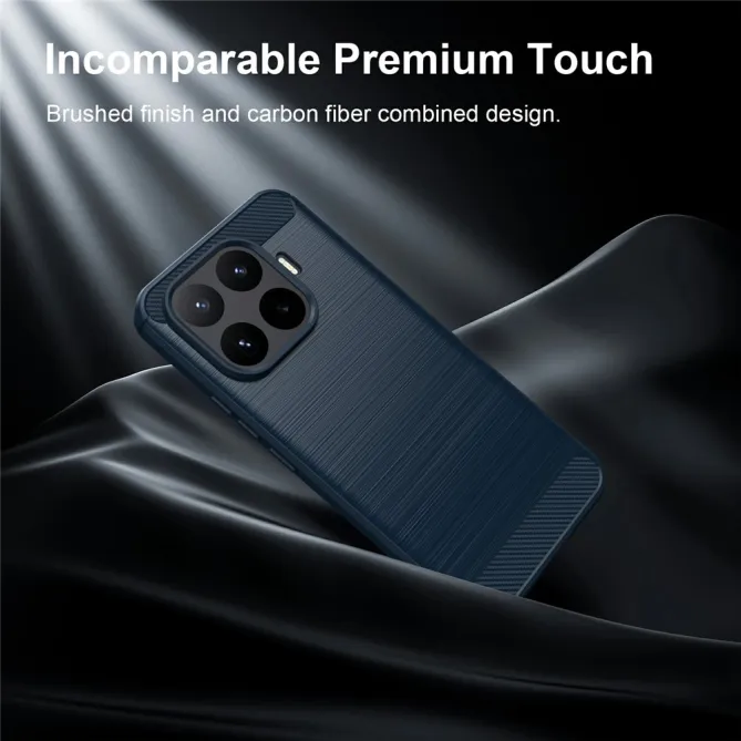 Coque Xiaomi 17T Pro Effet Brossé Carbone