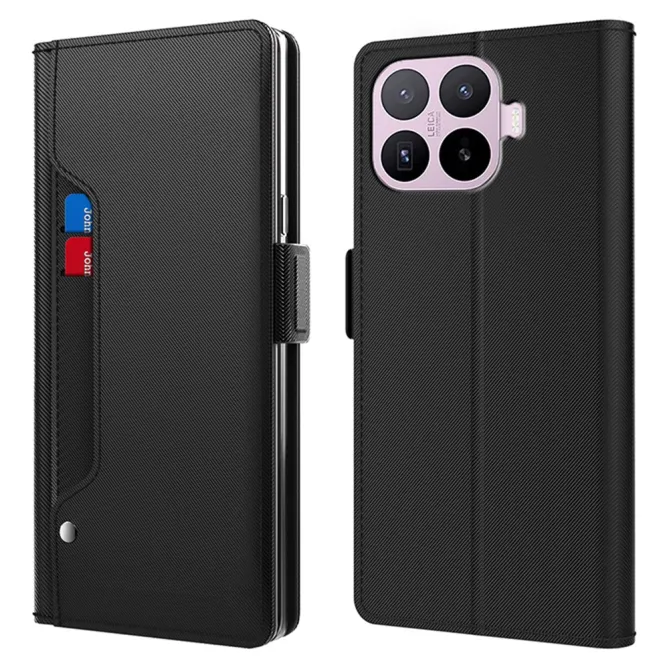 Housse Xiaomi 17T Pro Premium Porte Cartes avec Miroir