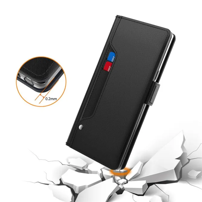 Housse Xiaomi 17T Pro Premium Porte Cartes avec Miroir