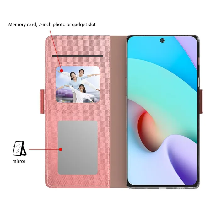 Housse Xiaomi 17T Pro Premium Porte Cartes avec Miroir