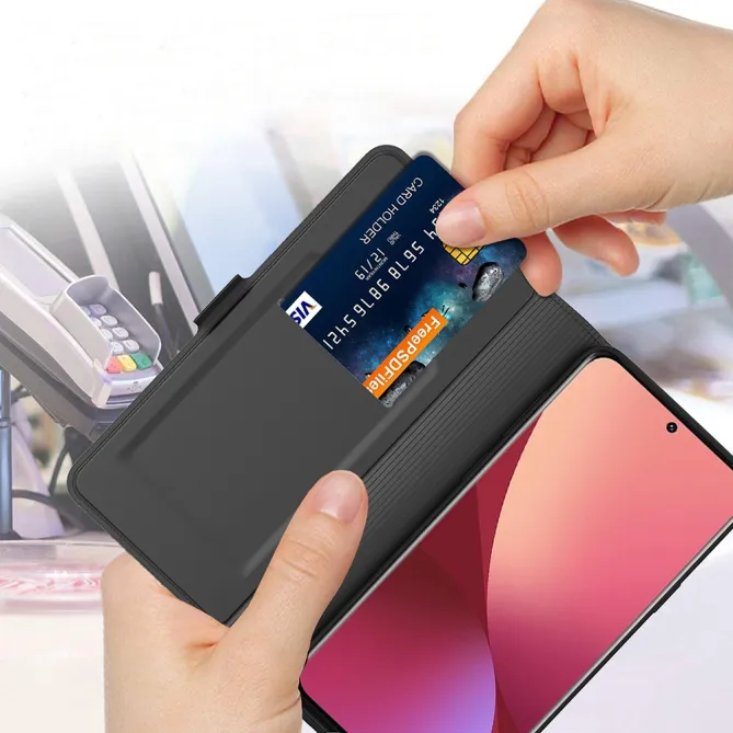 Housse Xiaomi 17T Pro Double Fermoir Latéral