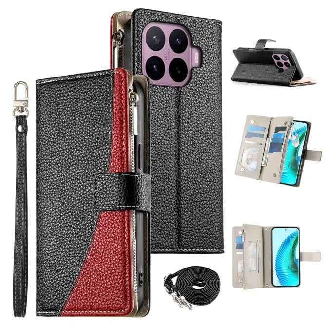 Étui Xiaomi 17T Pro Bicolore Grainé Bandoulière