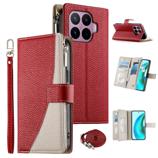 Étui Xiaomi 17T Pro Bicolore Grainé Bandoulière