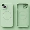 Coque iPhone 15 Silicone Soft Touch Compatible MagSafe
