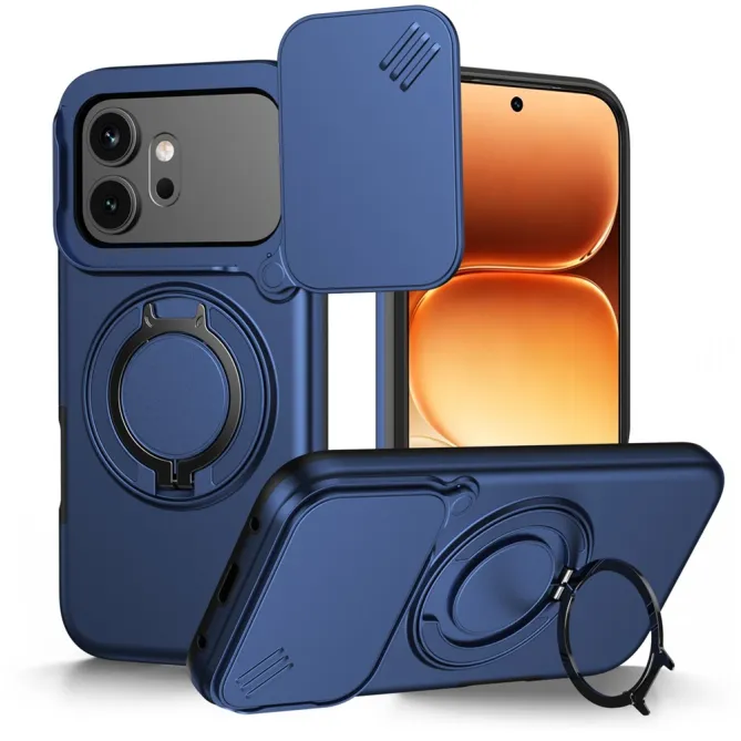 Coque Honor 600 et 600 Pro Cache Caméra Anneau Magnétique