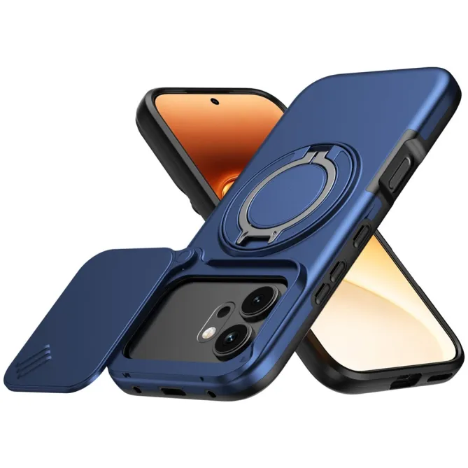 Coque Honor 600 et 600 Pro Cache Caméra Anneau Magnétique