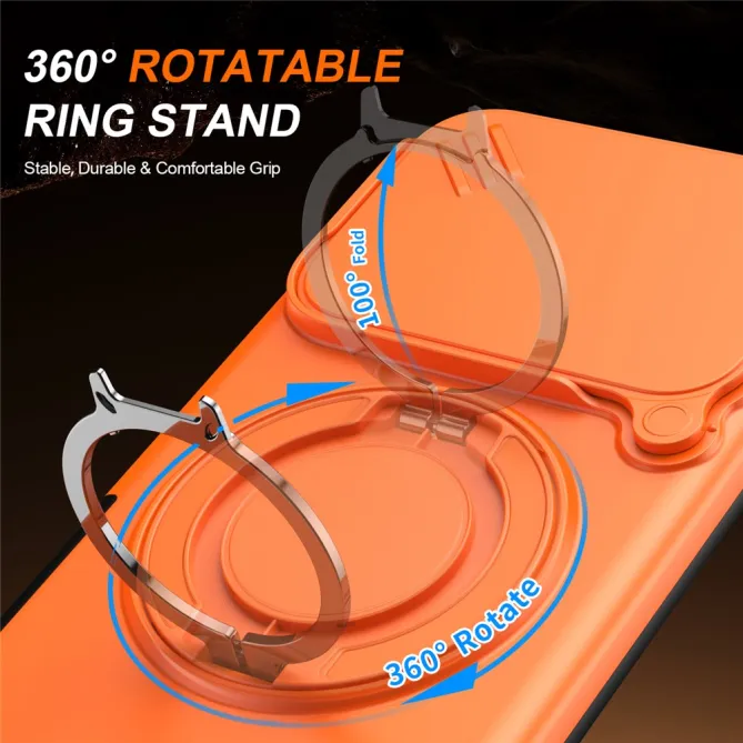 Coque Honor 600 et 600 Pro Cache Caméra Anneau Magnétique