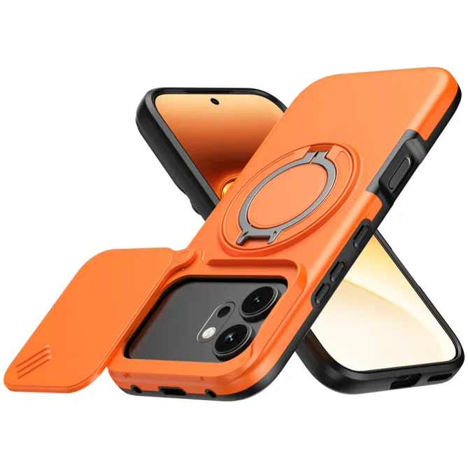 Coque Honor 600 et 600 Pro Cache Caméra Anneau Magnétique