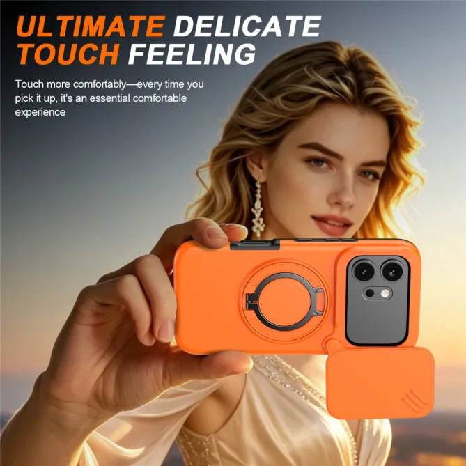 Coque Honor 600 et 600 Pro Cache Caméra Anneau Magnétique