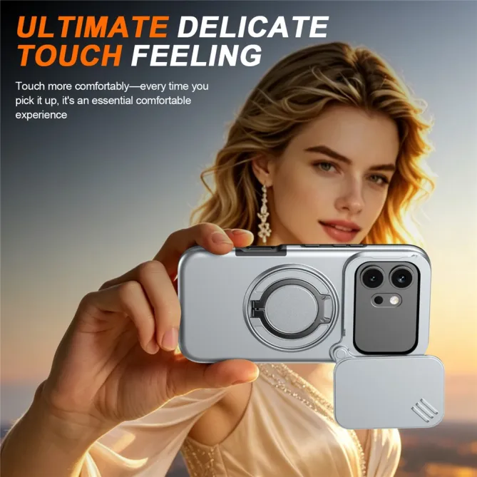 Coque Honor 600 et 600 Pro Cache Caméra Anneau Magnétique