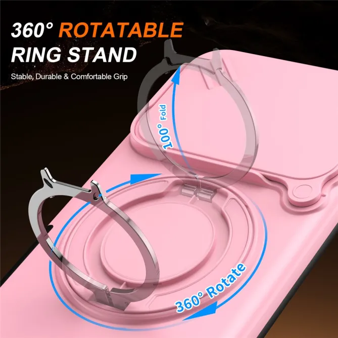 Coque Honor 600 et 600 Pro Cache Caméra Anneau Magnétique