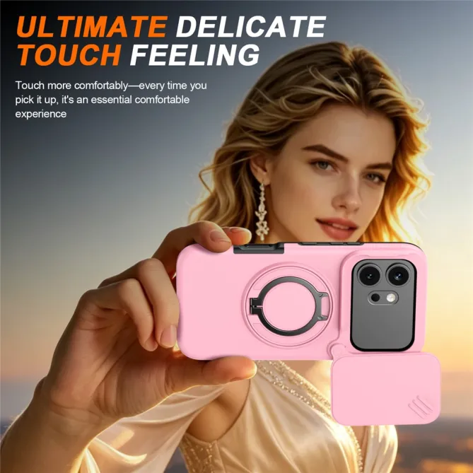 Coque Honor 600 et 600 Pro Cache Caméra Anneau Magnétique