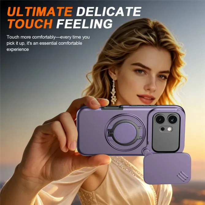 Coque Honor 600 et 600 Pro Cache Caméra Anneau Magnétique