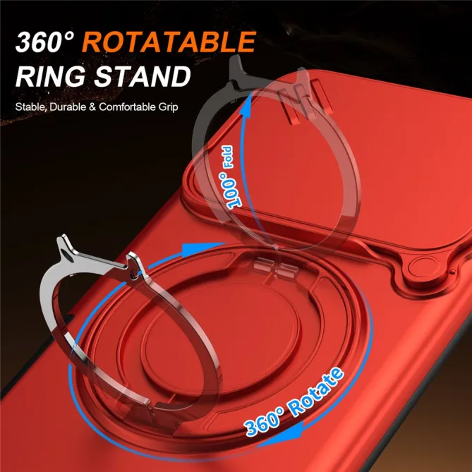 Coque Honor 600 et 600 Pro Cache Caméra Anneau Magnétique