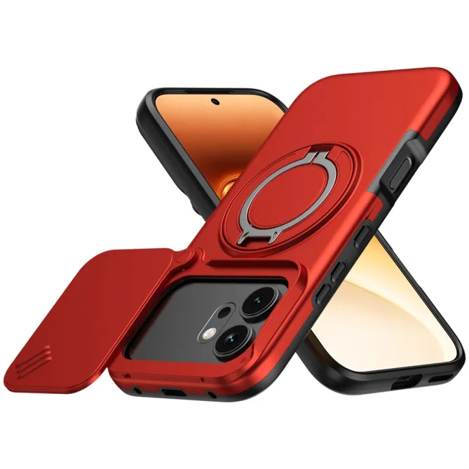 Coque Honor 600 et 600 Pro Cache Caméra Anneau Magnétique