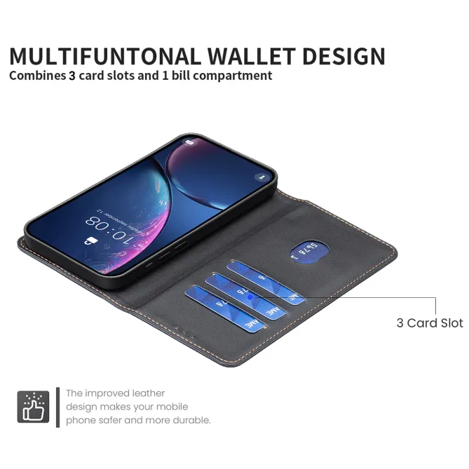 Flip cover Honor 600 / 600 Pro porte-cartes BF18