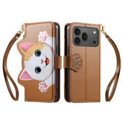 Housse Honor 600 / 600 Pro Chaton 3D Poche Zippée