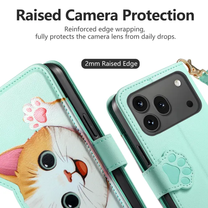 Housse Honor 600 / 600 Pro Chaton 3D Poche Zippée