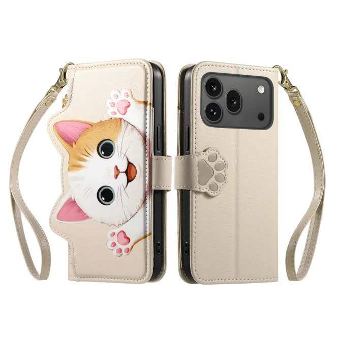 Housse Honor 600 / 600 Pro Chaton 3D Poche Zippée