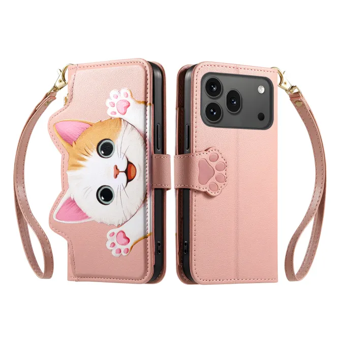Housse Honor 600 / 600 Pro Chaton 3D Poche Zippée