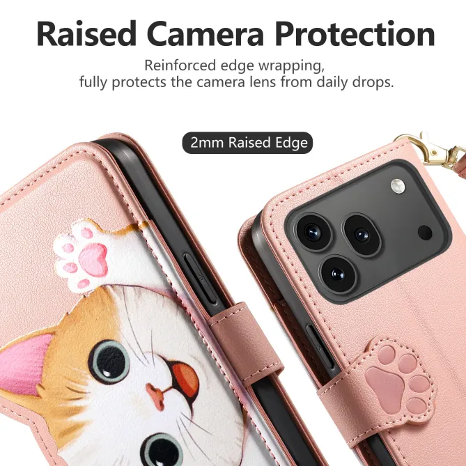 Housse Honor 600 / 600 Pro Chaton 3D Poche Zippée