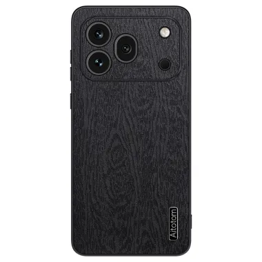 Coque Honor 600 Pro effet bois simili cuir