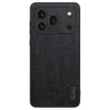 Coque Honor 600 Pro effet bois simili cuir