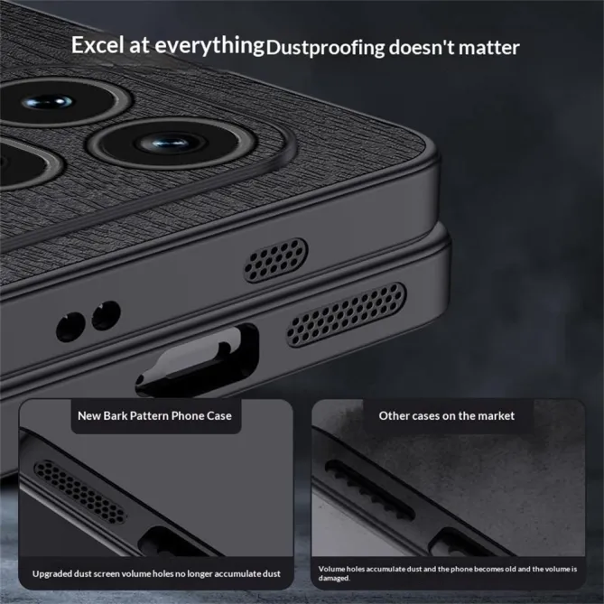 Coque Honor 600 Pro effet bois simili cuir