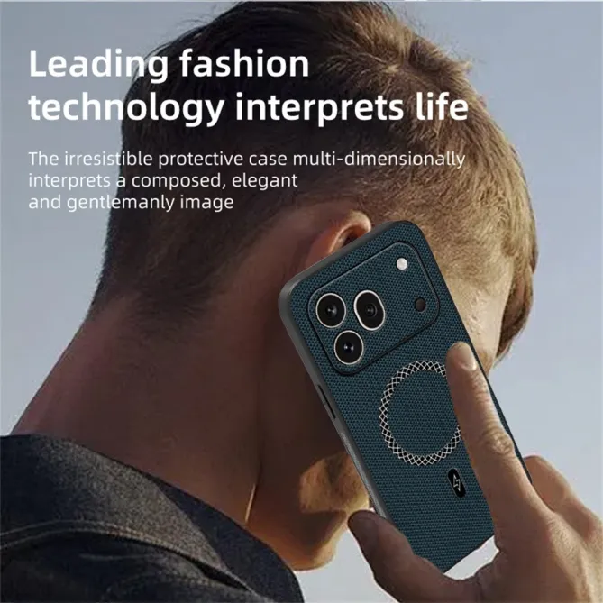 Coque Honor 600 Pro Magnétique Style Nylon