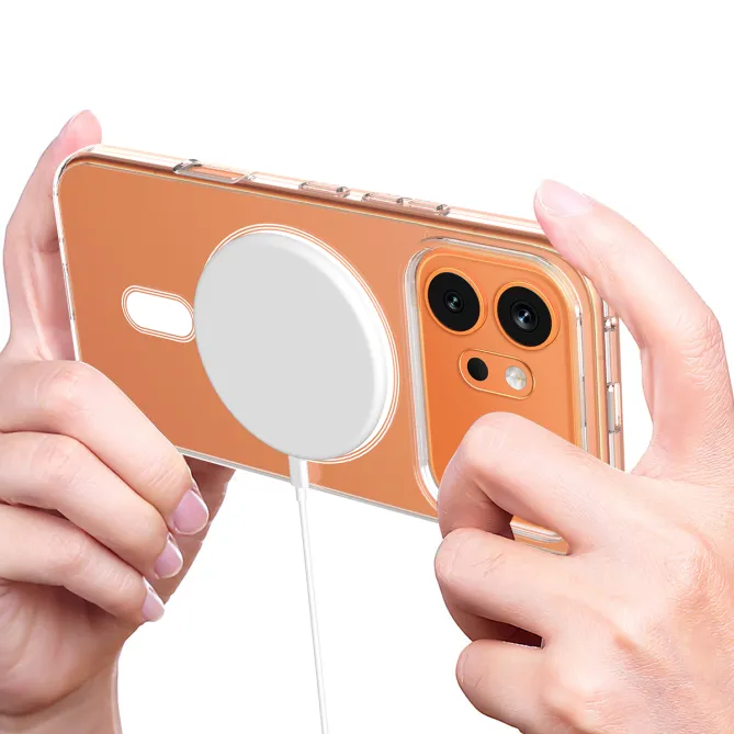 Coque Honor 600 / 600 Pro Transparente Magnétique
