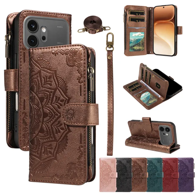 Housse Honor 600 / 600 Pro Mandala Zippée 9 Cartes