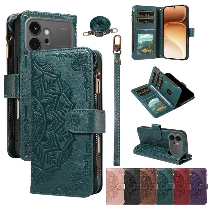 Housse Honor 600 / 600 Pro Mandala Zippée 9 Cartes