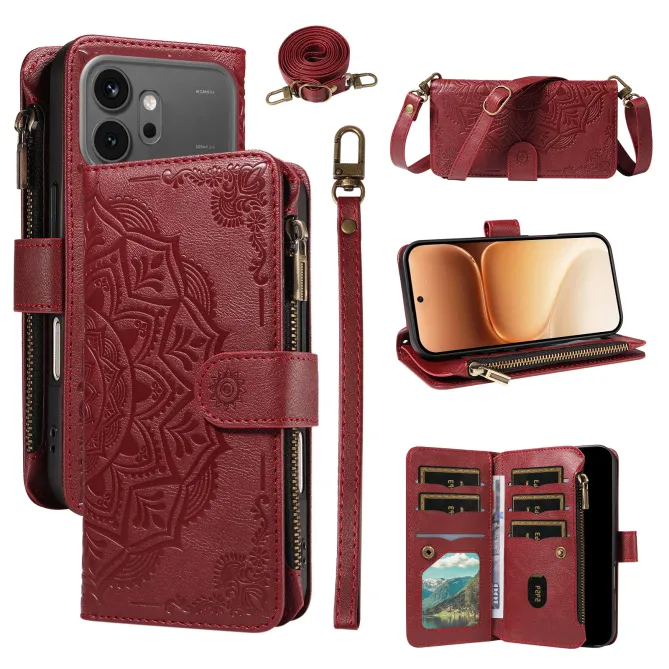 Housse Honor 600 / 600 Pro Mandala Zippée 9 Cartes
