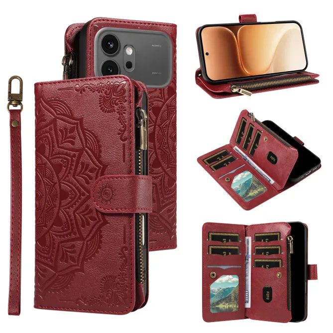 Housse Honor 600 / 600 Pro Mandala Zippée 9 Cartes