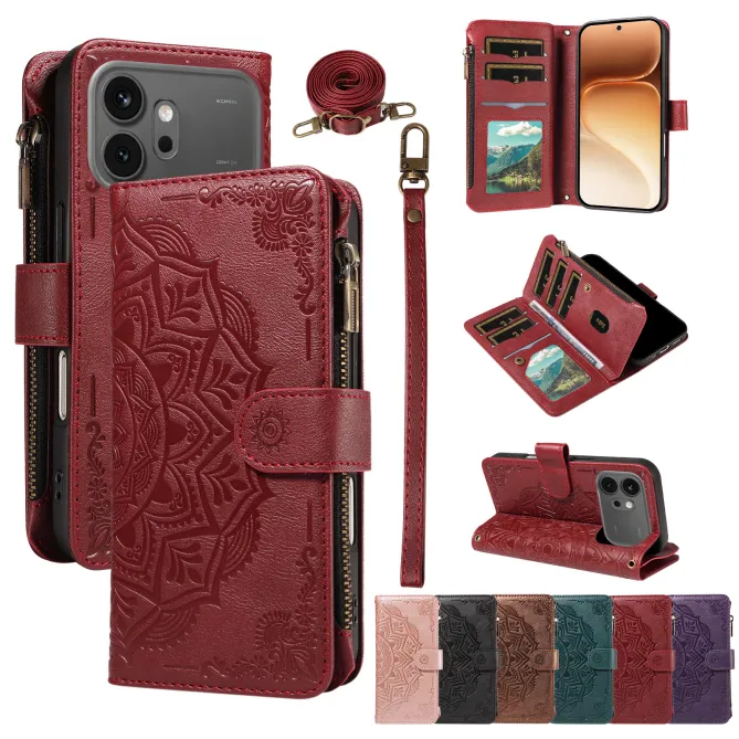 Housse Honor 600 / 600 Pro Mandala Zippée 9 Cartes