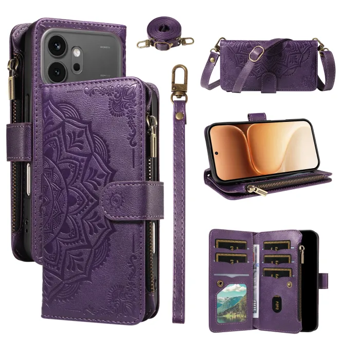 Housse Honor 600 / 600 Pro Mandala Zippée 9 Cartes