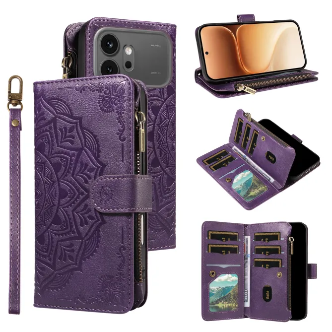Housse Honor 600 / 600 Pro Mandala Zippée 9 Cartes
