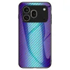 Coque Honor 600 Pro Verre Trempé Design Fibre de Carbone