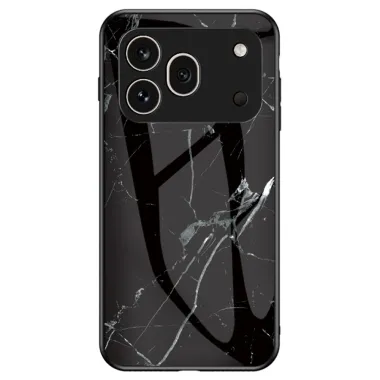Coque Honor 600 Pro Verre Trempé Marbre Noir
