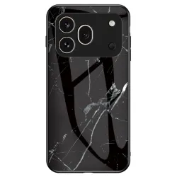 Coque Honor 600 Pro Verre Trempé Marbre Noir