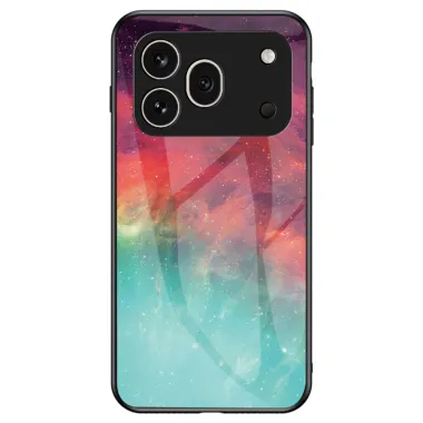 Coque Honor 600 Pro Verre Trempé Ciel Étoilé Multicolore