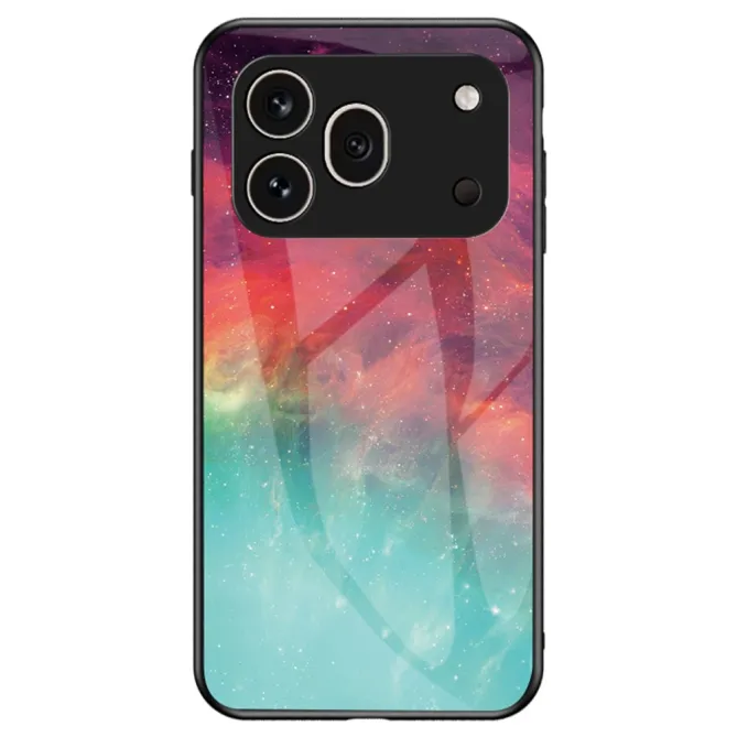 Coque Honor 600 Pro Verre Trempé Ciel Étoilé Multicolore
