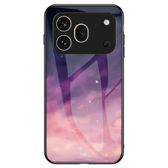 Coque Honor 600 Pro Verre Trempé Ciel Crépuscule Violet