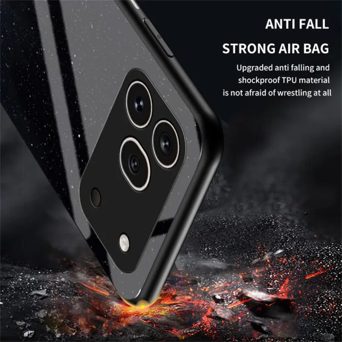 Coque Honor 600 Pro Verre Trempé Ciel Crépuscule Violet