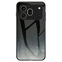 Coque Honor 600 Pro Verre Trempé Ciel Étoilé Noir et Gris