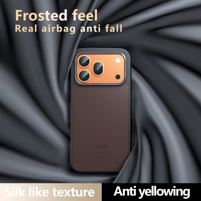 Coque Honor 600 / 600 Pro Semi-Transparente Contours Renforcés